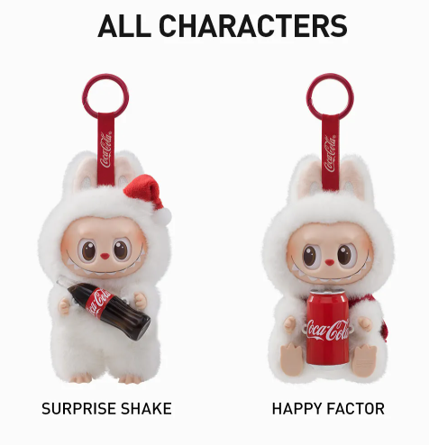 THE MONSTERS COCA-COLA SERIES-Vinyl Face Blind Box