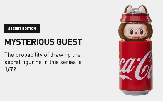THE MONSTERS COCA-COLA SERIES-Vinyl Face Blind Box