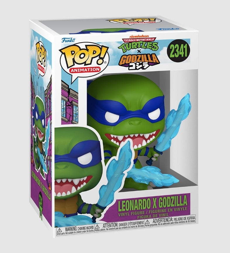 Funko Pop Animation Teenage Mutant Ninja Turtles X Godzilla
