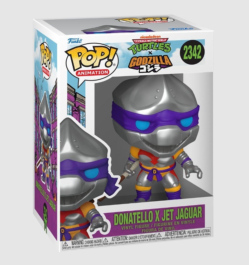 Funko Pop Animation Teenage Mutant Ninja Turtles X Godzilla